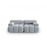 Cortina Modulares 2-Sitzer Sofa aus Samt in Hellblau (Bluvel 06), 188x94 cm von Cosmopolitan Design – Bild 1