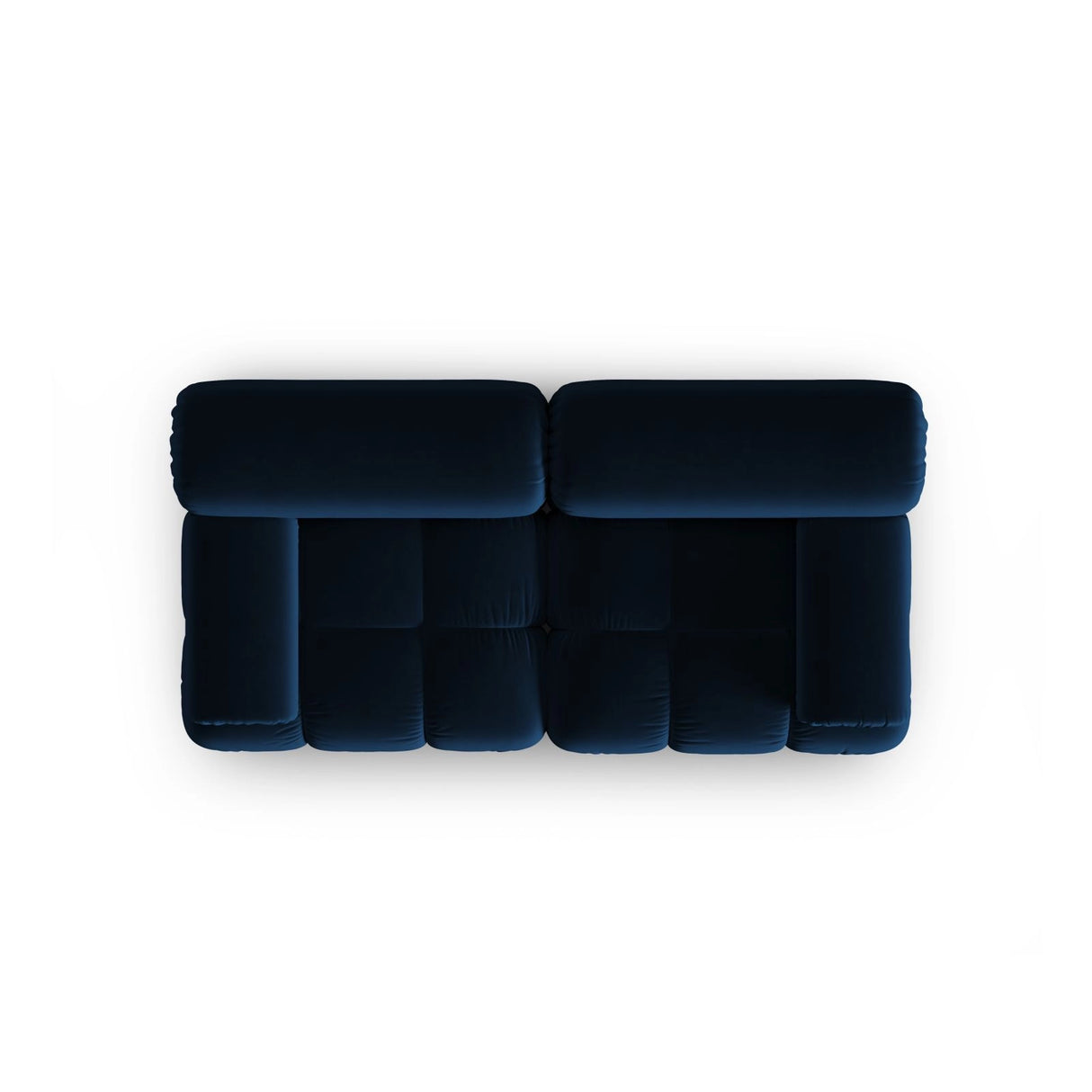 Cortina Modulares 2-Sitzer Sofa aus Samt in Königsblau (Bluvel 86), 188x94 cm von Cosmopolitan Design – Bild 5
