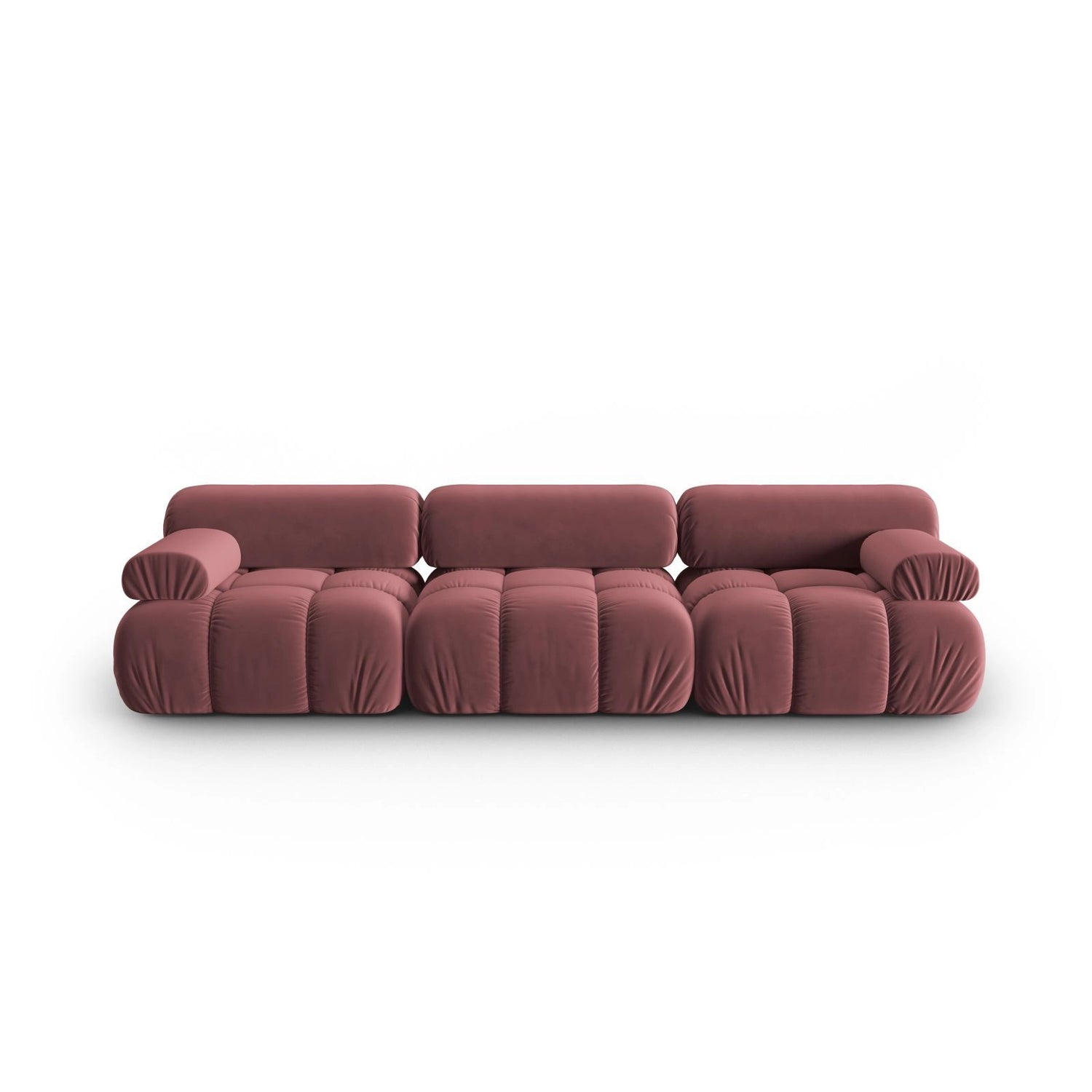 Cortina Modulares 3-Sitzer Sofa aus Samt, 282x94 cm von Cosmopolitan Design – Bild 1