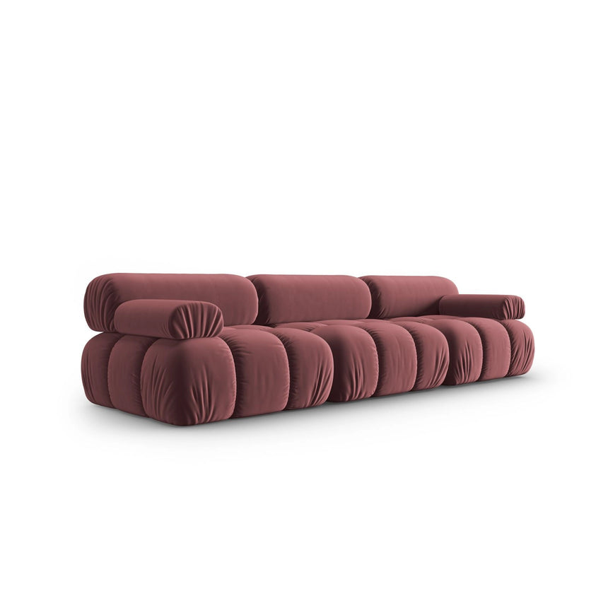 Cortina Modulares 3-Sitzer Sofa aus Samt, 282x94 cm von Cosmopolitan Design – Bild 3