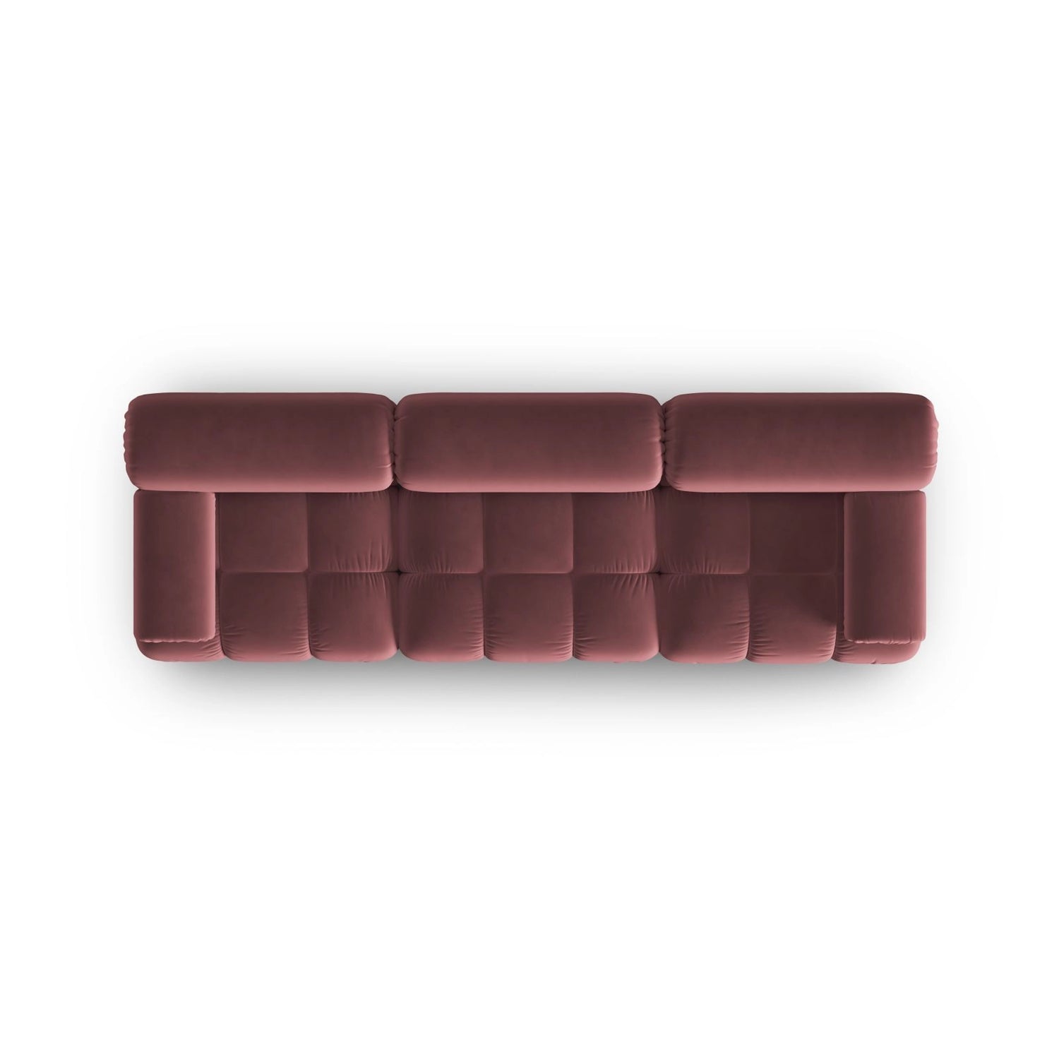 Cortina Modulares 3-Sitzer Sofa aus Samt, 282x94 cm von Cosmopolitan Design – Bild 5