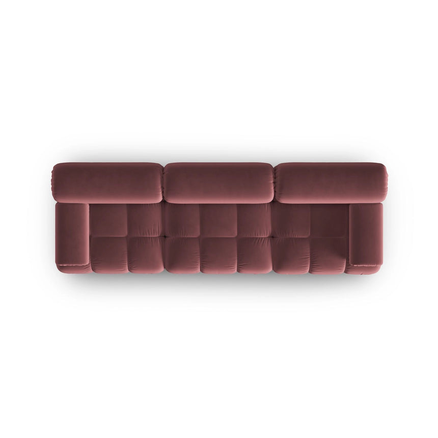 Cortina Modulares 3-Sitzer Sofa aus Samt, 282x94 cm von Cosmopolitan Design – Bild 5