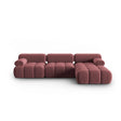 Cortina Modulares 4-Sitzer Ecksofa, Rechte Seite, aus Samt, 282x155 cm von Cosmopolitan Design – Bild 1
