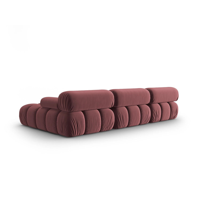 Cortina Modulares 4-Sitzer Ecksofa, Rechte Seite, aus Samt, 282x155 cm von Cosmopolitan Design – Bild 5