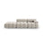 Cortina Modulares 4-Sitzer Sofa, Linke Seite, aus Samt in Dunkelbeige (Bluvel 30), 282x94 cm von Cosmopolitan Design – Bild 1