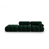 Cortina Modulares 4-Sitzer Sofa, Linke Seite, aus Samt in Flaschengrün (Bluvel 78), 282x94 cm von Cosmopolitan Design – Bild 1
