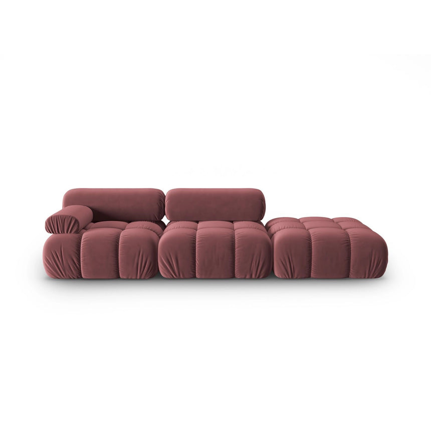 Cortina Modulares 4-Sitzer Sofa, Rechte Seite, aus Samt, 282x94 cm von Cosmopolitan Design – Bild 1