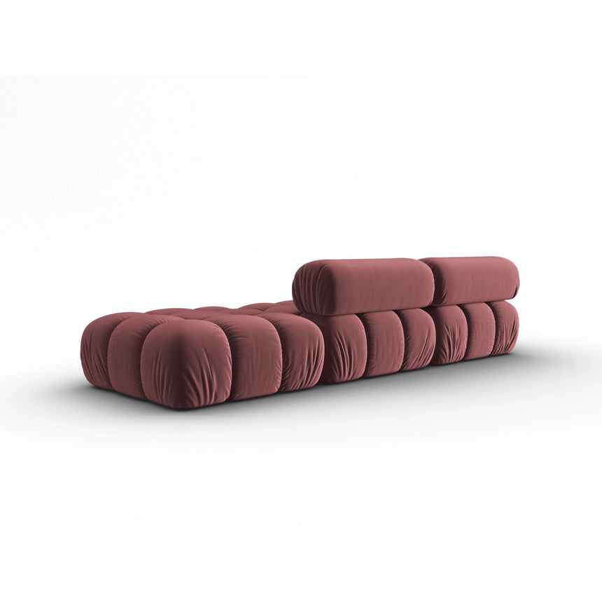 Cortina Modulares 4-Sitzer Sofa, Rechte Seite, aus Samt, 282x94 cm von Cosmopolitan Design – Bild 4
