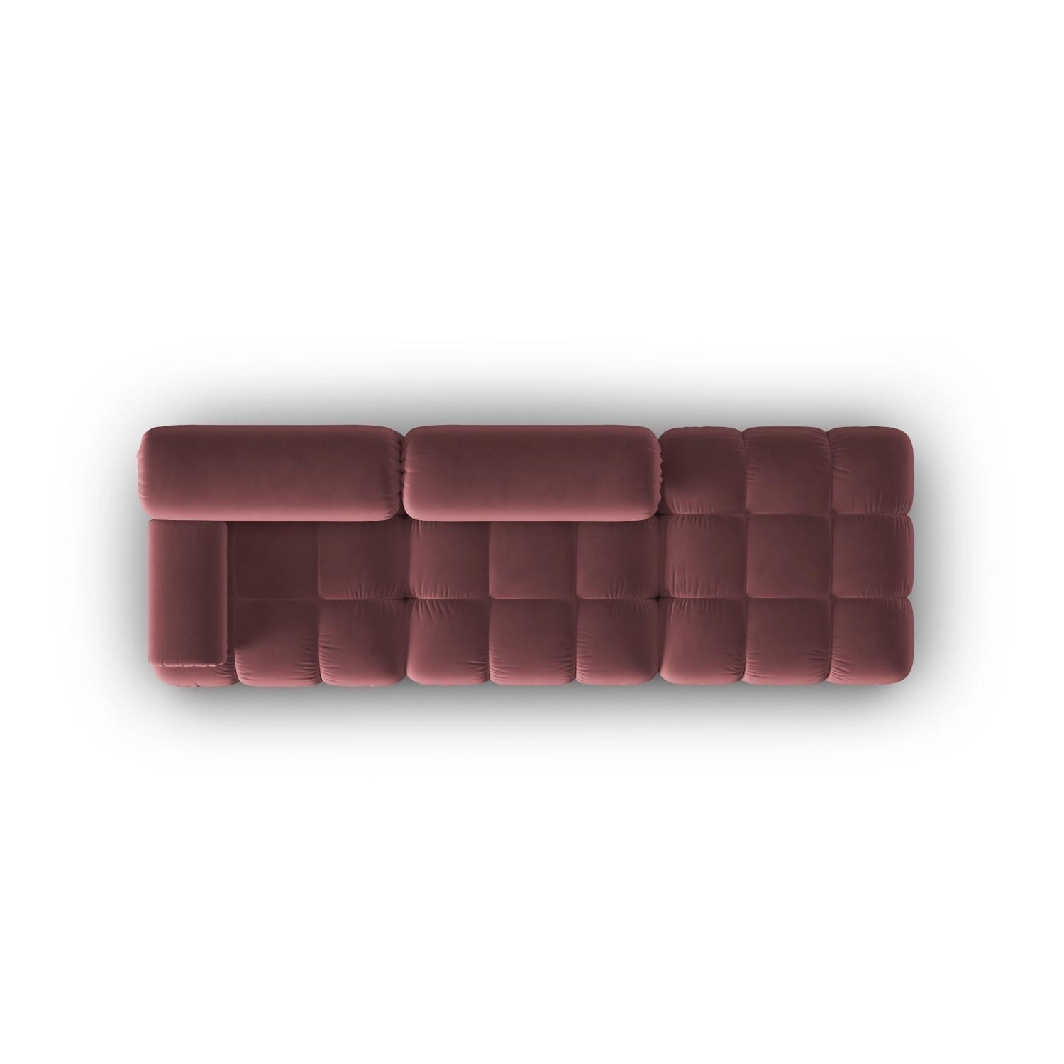 Cortina Modulares 4-Sitzer Sofa, Rechte Seite, aus Samt, 282x94 cm von Cosmopolitan Design – Bild 5