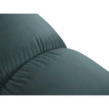 Cortina Modulares 4-Sitzer Sofa, Rechte Seite, aus Samt in Türkis (Bluvel 85), 282x94 cm von Cosmopolitan Design – Bild 6