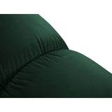 Cortina Modulares 7-Sitzer Panoramasofa, Rechte Seite, aus Samt in Flaschengrün (Bluvel 78), 376x282 cm von Cosmopolitan Design – Bild 7