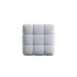 Cortina Pouf aus Samt in Hellblau (Bluvel 06), 94x94 cm von Cosmopolitan Design – Bild 4