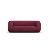 Essen 2-Sitzer Sofa aus Boucle in Bordeaux (Baloo 2079), 210x95x86 cm von Cosmopolitan Design – Bild 1