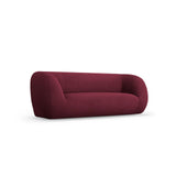 Essen 2-Sitzer Sofa aus Boucle in Bordeaux (Baloo 2079), 210x95x86 cm von Cosmopolitan Design – Bild 4