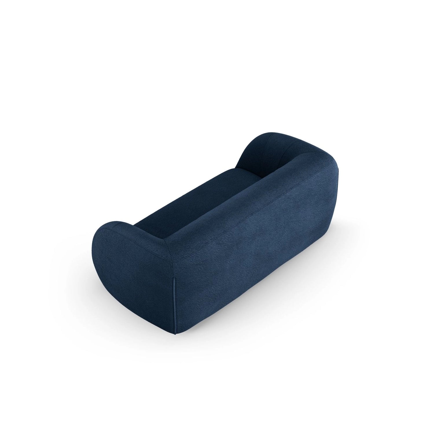Essen 2-Sitzer Sofa aus Boucle in Dunkelblau (Baloo 2088), 210x95x86 cm von Cosmopolitan Design – Bild 5