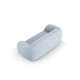 Essen 2-Sitzer Sofa aus Boucle in Hellblau (Baloo 2086), 210x95x86 cm von Cosmopolitan Design – Bild 5
