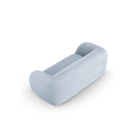 Essen 2-Sitzer Sofa aus Boucle in Hellblau (Baloo 2086), 210x95x86 cm von Cosmopolitan Design – Bild 5
