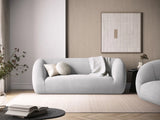 Essen 2-Sitzer Sofa aus Boucle in Hellgrau (Baloo 2085), 210x95x86 cm von Cosmopolitan Design – Bild 2