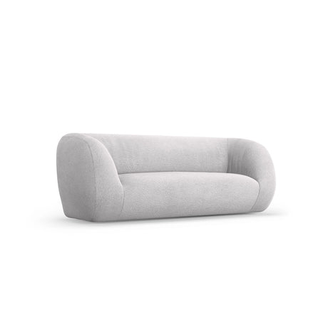 Essen 2-Sitzer Sofa aus Boucle in Hellgrau (Baloo 2085), 210x95x86 cm von Cosmopolitan Design – Bild 4