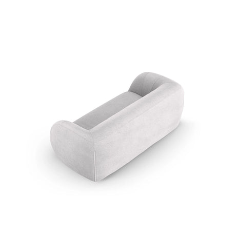 Essen 2-Sitzer Sofa aus Boucle in Hellgrau (Baloo 2085), 210x95x86 cm von Cosmopolitan Design – Bild 5