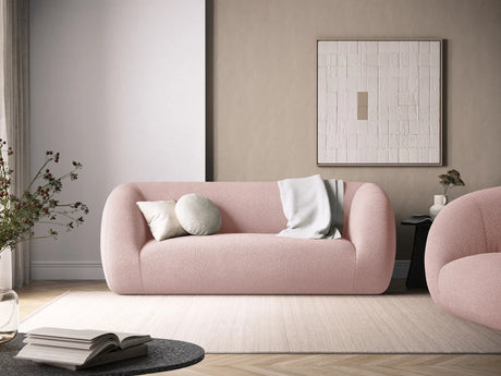 Essen 2-Sitzer Sofa aus Boucle in Puderrosa (Baloo 2072), 210x95x86 cm von Cosmopolitan Design – Bild 2