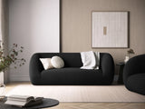 Essen 2-Sitzer Sofa aus Boucle in Schwarz (Baloo 2082), 210x95x86 cm von Cosmopolitan Design – Bild 2
