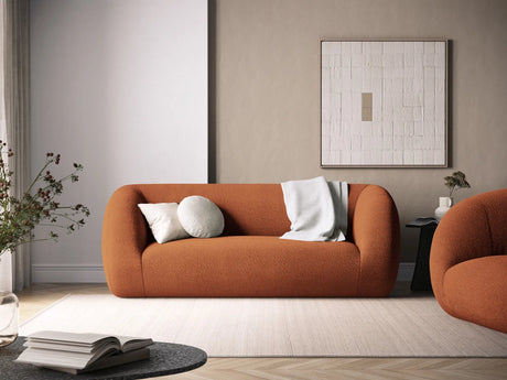 Essen 2-Sitzer Sofa aus Boucle in Terrakotta (Baloo 2078), 210x95x86 cm von Cosmopolitan Design – Bild 2
