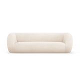 Essen 3-Sitzer Sofa aus Boucle in Beige (Baloo 2074), 230x95x86 cm von Cosmopolitan Design – Bild 1