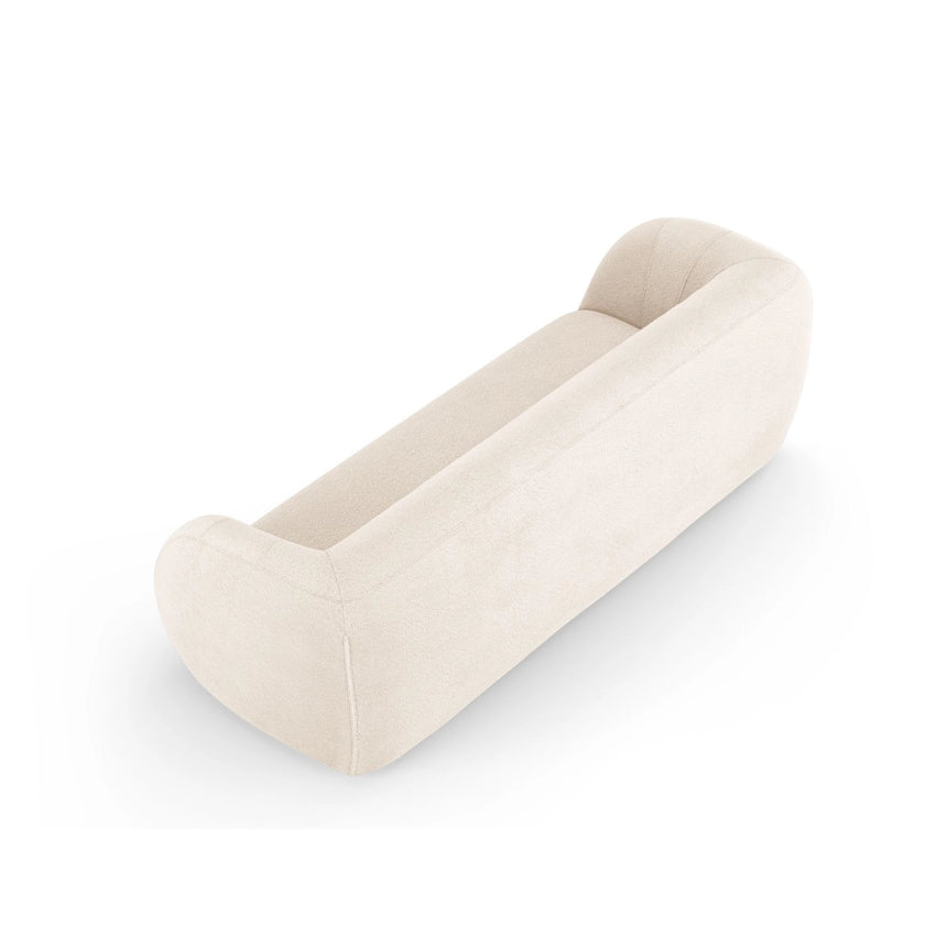 Essen 3-Sitzer Sofa aus Boucle in Beige (Baloo 2074), 230x95x86 cm von Cosmopolitan Design – Bild 5