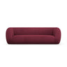 Essen 3-Sitzer Sofa aus Boucle in Bordeaux (Baloo 2079), 230x95x86 cm von Cosmopolitan Design – Bild 1