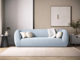 Essen 3-Sitzer Sofa aus Boucle in Hellblau (Baloo 2086), 230x95x86 cm von Cosmopolitan Design – Bild 2