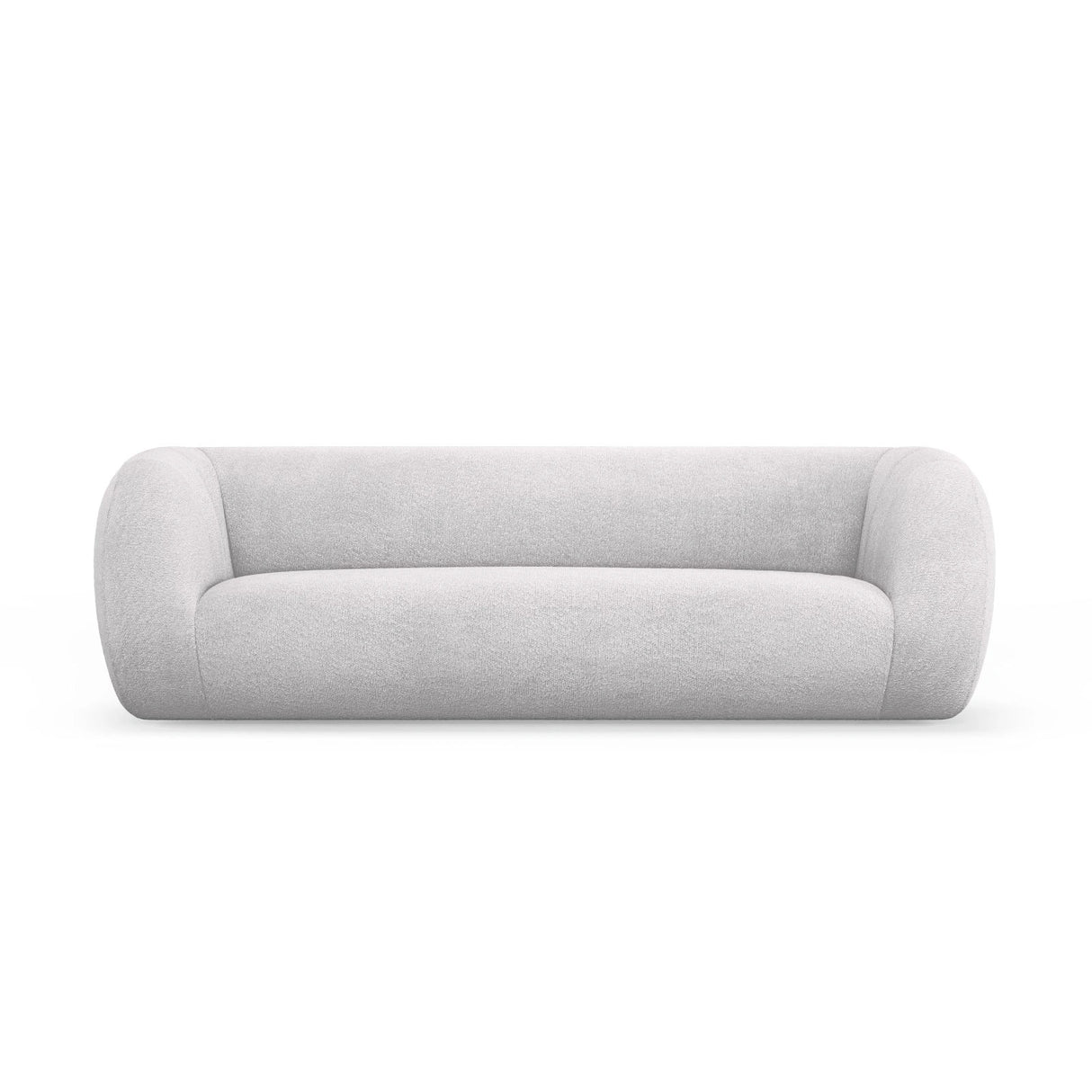 Essen 3-Sitzer Sofa aus Boucle in Hellgrau (Baloo 2085), 230x95x86 cm von Cosmopolitan Design – Bild 1