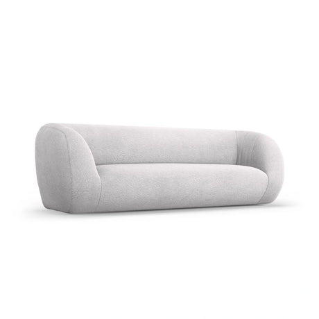 Essen 3-Sitzer Sofa aus Boucle in Hellgrau (Baloo 2085), 230x95x86 cm von Cosmopolitan Design – Bild 4