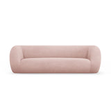 Essen 3-Sitzer Sofa aus Boucle in Puderrosa (Baloo 2072), 230x95x86 cm von Cosmopolitan Design – Bild 1