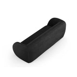 Essen 3-Sitzer Sofa aus Boucle in Schwarz (Baloo 2082), 230x95x86 cm von Cosmopolitan Design – Bild 5