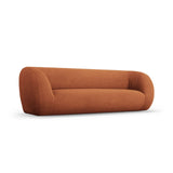 Essen 3-Sitzer Sofa aus Boucle in Terrakotta (Baloo 2078), 230x95x86 cm von Cosmopolitan Design – Bild 4
