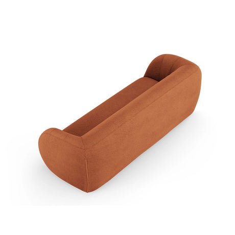 Essen 3-Sitzer Sofa aus Boucle in Terrakotta (Baloo 2078), 230x95x86 cm von Cosmopolitan Design – Bild 5