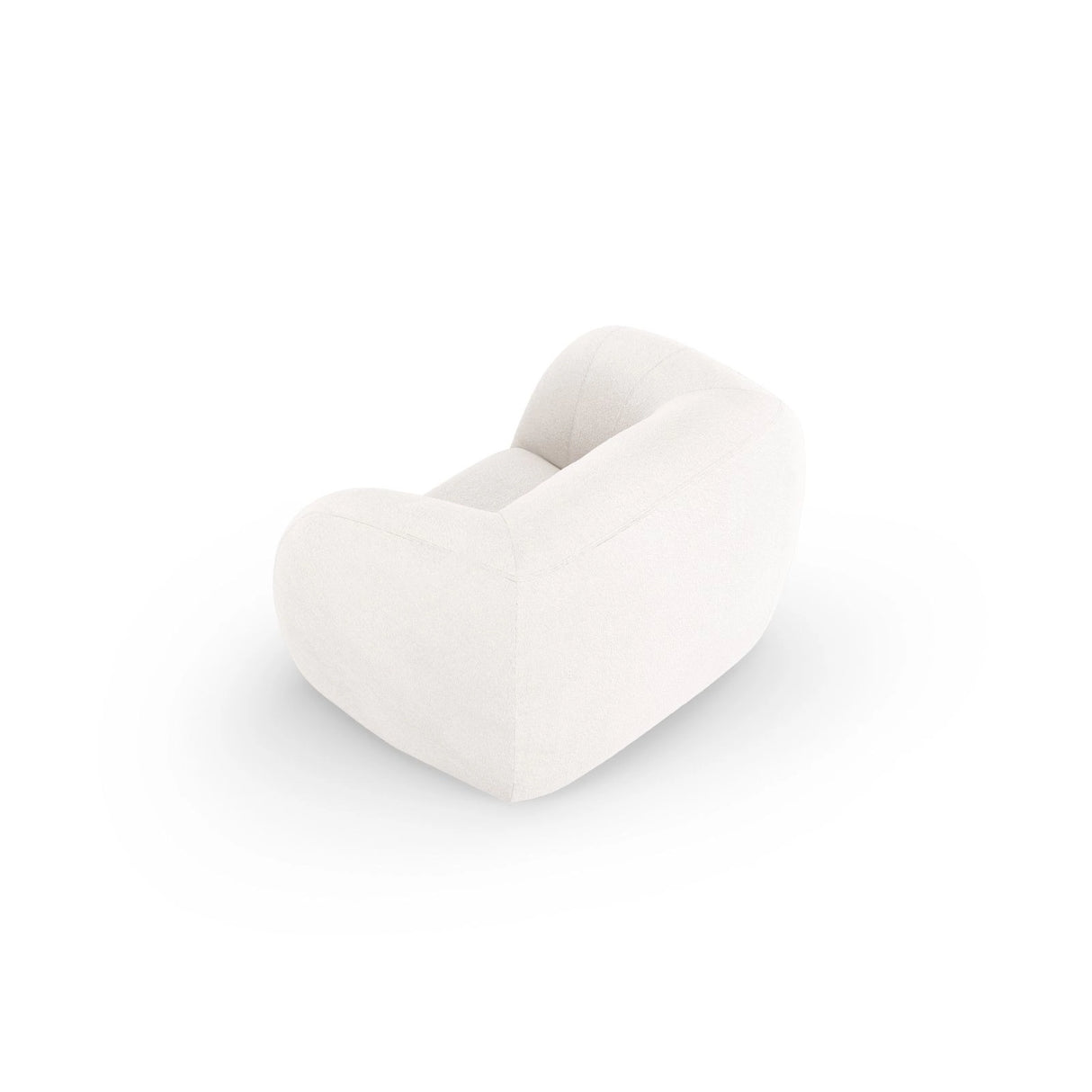 Essen Sessel aus Boucle, 130x95x86 cm von Cosmopolitan Design – Bild 5