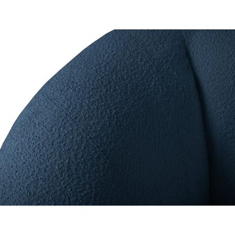 Essen Sessel aus Boucle in Dunkelblau (Baloo 2088), 130x95x86 cm von Cosmopolitan Design – Bild 6