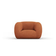 Essen Sessel aus Boucle in Terrakotta (Baloo 2078), 130x95x86 cm von Cosmopolitan Design – Bild 1
