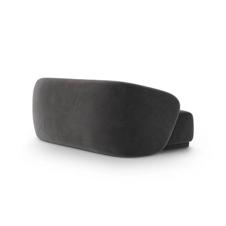 Gomera 2-Sitzer Sofa aus Samt in Dunkelgrau (Salvador 18), 180x93x74 cm von Cosmopolitan Design – Bild 4