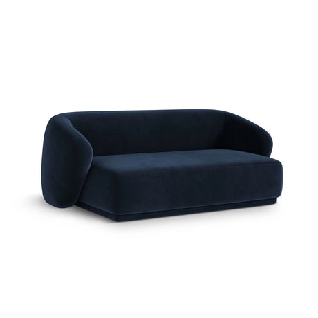Gomera 2-Sitzer Sofa aus Samt in Königsblau (Salvador 5), 180x93x74 cm von Cosmopolitan Design – Bild 3