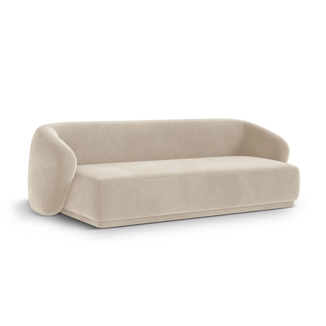 Gomera 3-Sitzer Sofa aus Samt, 220x93x74 cm von Cosmopolitan Design – Bild 3