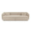Gomera 4-Sitzer Sofa aus Samt, 246x93x74 cm von Cosmopolitan Design – Bild 1