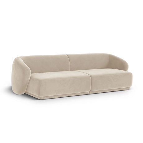 Gomera 4-Sitzer Sofa aus Samt, 246x93x74 cm von Cosmopolitan Design – Bild 3