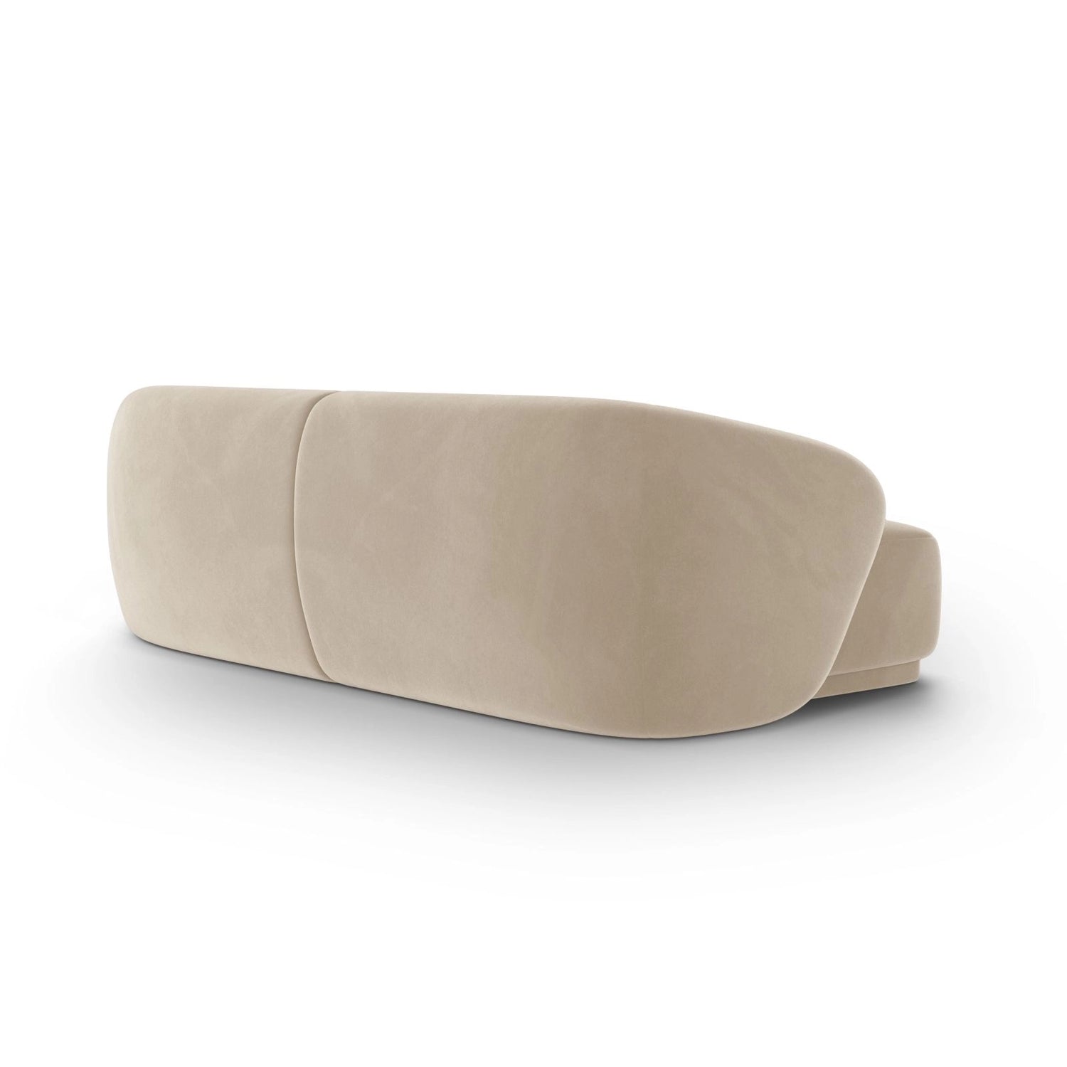 Gomera 4-Sitzer Sofa aus Samt, 246x93x74 cm von Cosmopolitan Design – Bild 4