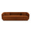 Gomera 4-Sitzer Sofa aus Samt in Terrakotta (Salvador 14), 246x93x74 cm von Cosmopolitan Design – Bild 1