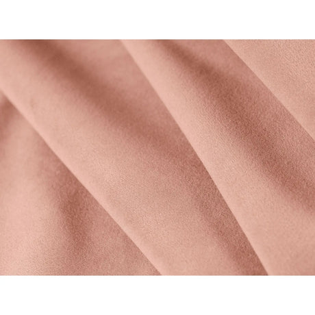 Gomera 6-Sitzer Panorama Ecksofa, Linke Seite, aus Samt in Rosa (Salvador 11), Beine aus Schwarzes Plastik, 336x166x74 cm von Cosmopolitan Design – Bild 6