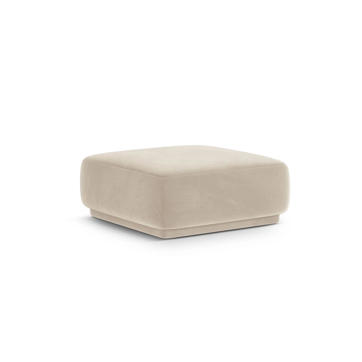 Gomera Pouf aus Samt, 90x90x42 cm von Cosmopolitan Design – Bild 3