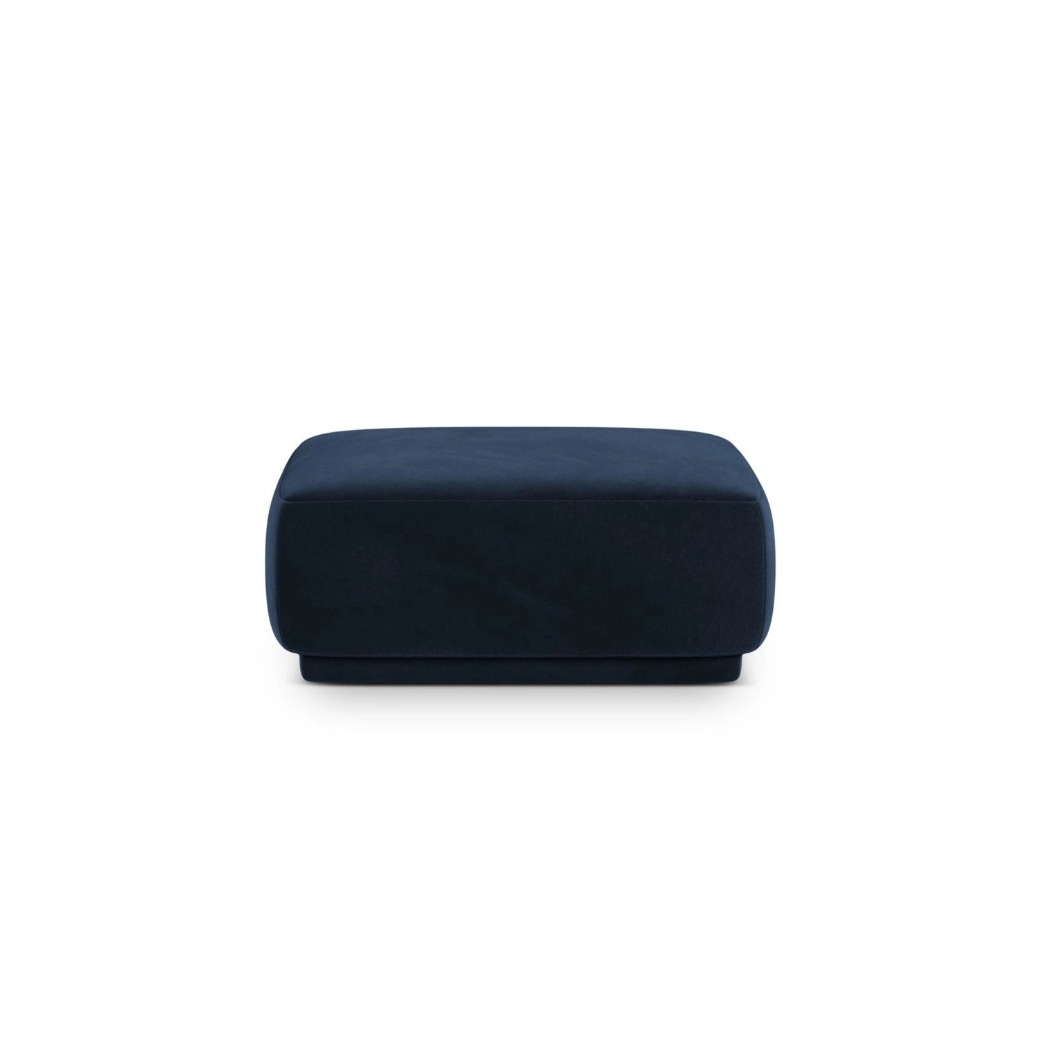 Gomera Pouf aus Samt in Königsblau (Salvador 5), 90x90x42 cm von Cosmopolitan Design – Bild 1